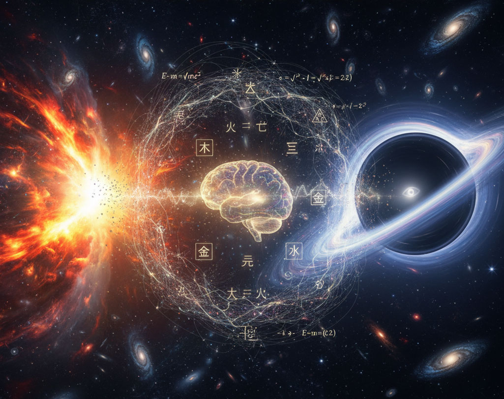 Inside the Black Hole, Outside the Big Bang - THE LIVES MEDIA